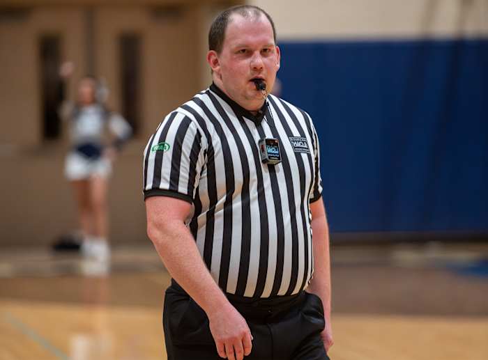 WIAA/WOA body camera photo with basketball referees
